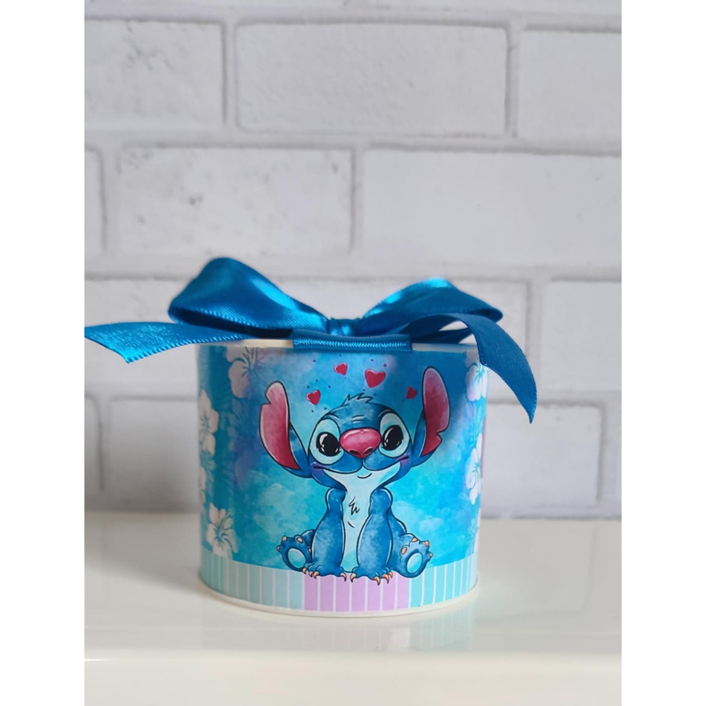 Kit Tubolatas personalizadas 5x6 - Lembrancinha de Aniversário Stitch / Diversos temas, Maternidade, Chá de bebê, Casame