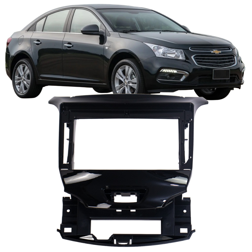 Moldura Multimidia 9 Polegadas 2din Gm Cruze 2015 A 2017