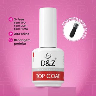 Top Coat D&Z Selante Profissional 15ml em Oferta na Shopee