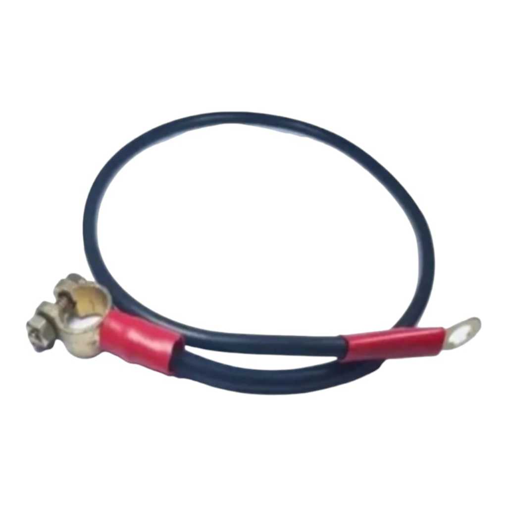 Cabo Positivo Bateria 60 Cm Com 1 Terminal E 1 Ponteira