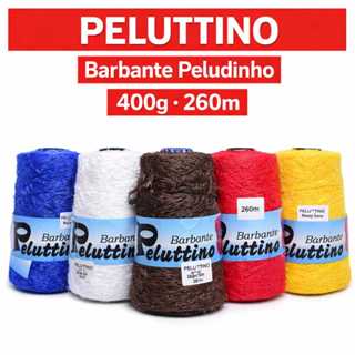Peluttino 400gr. Várias cores. Barbantes Colonial.  260 metros em Oferta na Shopee