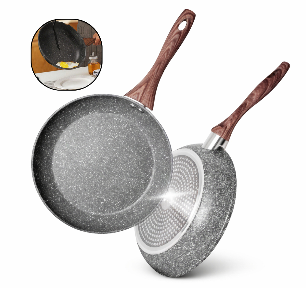 Frigideira Antiaderente Grande Funda 28CM Frigideiras Ovo Premium Cerâmica