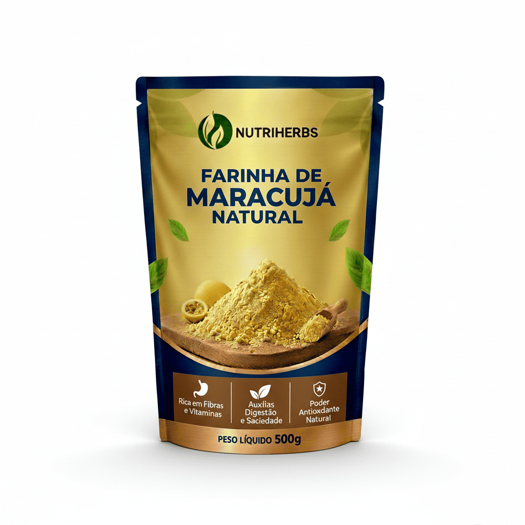 Farinha de Maracujá 100% Pura 500g a 2Kg Natural em Oferta na Shopee