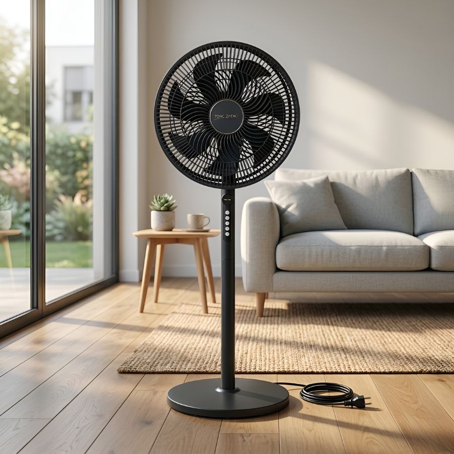Ventilador de Coluna Econômico com 3 Velocidades 7 Pás 70w– Potência, Silêncio e Eficiência ULTRA