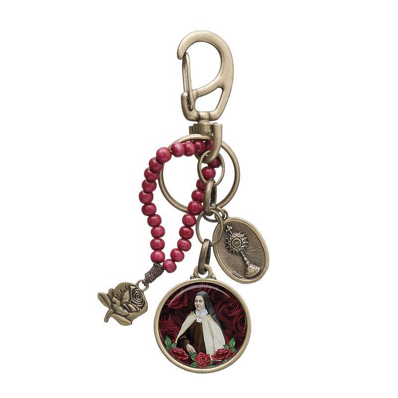 Chaveiro Coroa Novena Das Rosas De Santa Teresinha Mosquete
