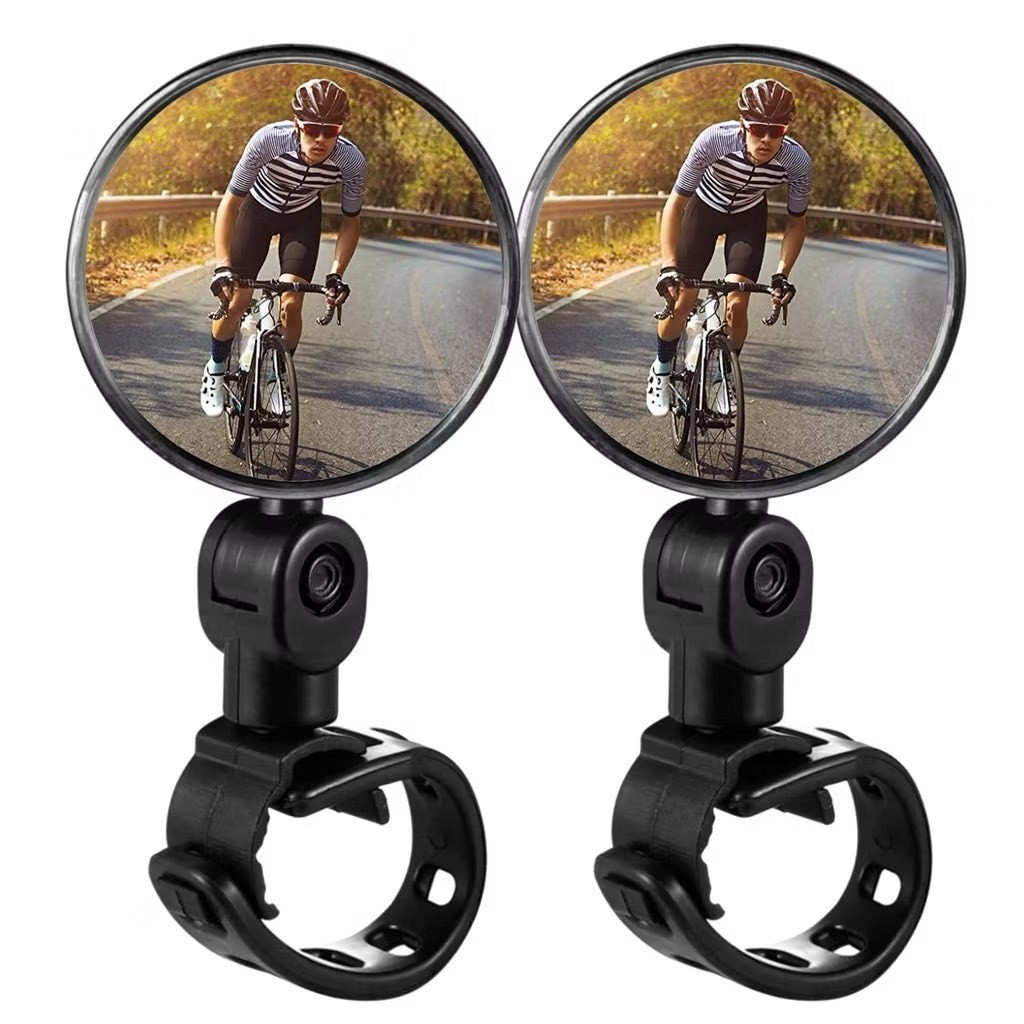 Kit 2 Espelho Retrovisor Bicicleta Bike Convexo 360º Giratório