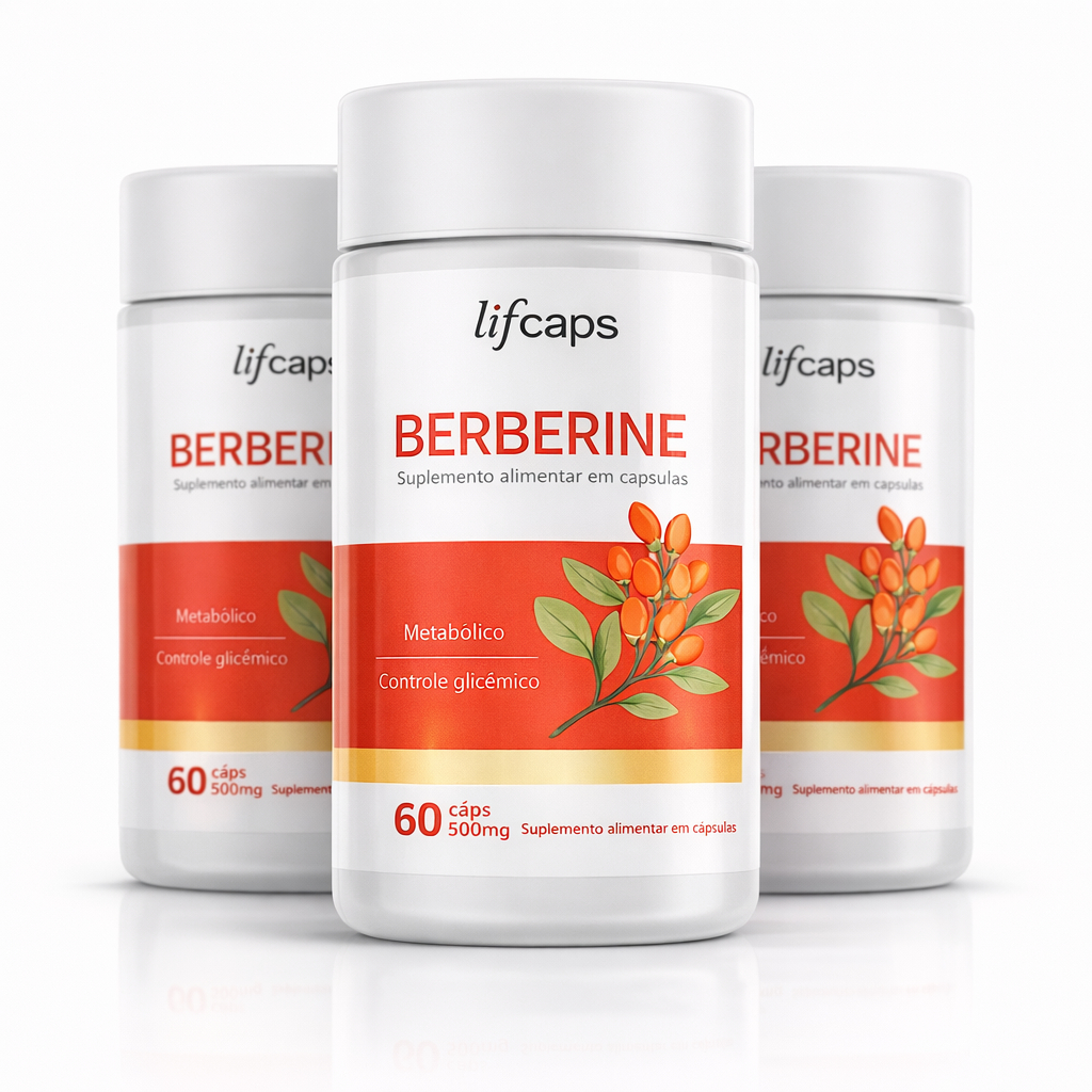 Berberina Autêntica Da Terra 500mg em Cápsulas - Berberine - 100% Natural