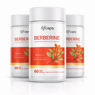 Berberina Autêntica Da Terra 500mg em Cápsulas - Berberine - 100% Natural em Oferta na Shopee