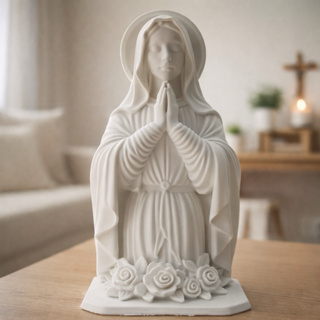Imagem Nossa Senhora Aparecida - Escultura Decorativa Virgem Maria, Minimalista e Religiosa em Oferta na Shopee