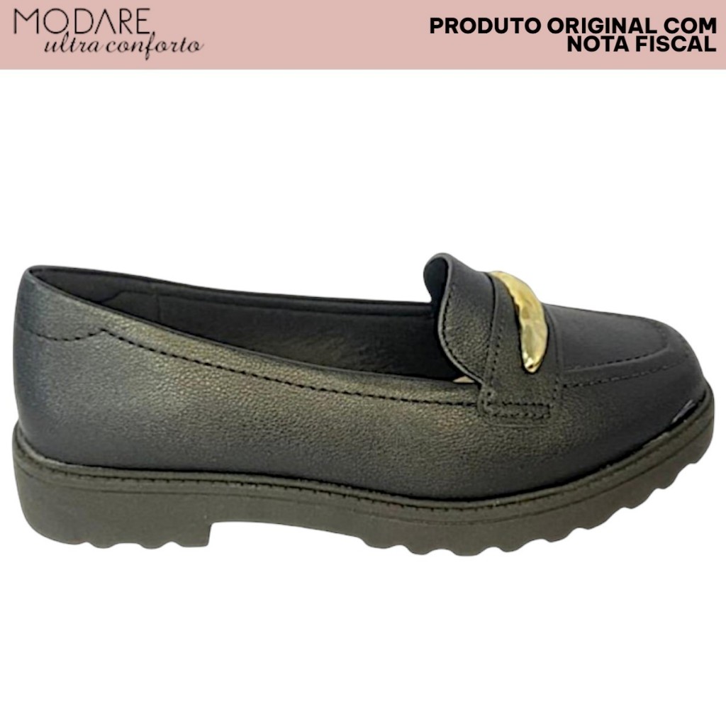 Sapato Mocassim Modare Tratorado Feminino Conforto e Estilo