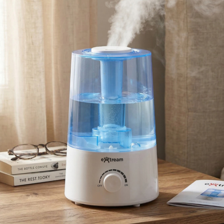 Umidificador de Ar Ultrassônico 2L OYA Extream Good Breathing - Silencioso e Compacto Bivolt -  Azul