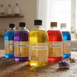 ÓLEO DE UNÇÃO 500 ML  PLÁSTICO | MIRRA | NARDO | BALSAMO | ACACIA | ROSAS | CALAMUS | CANELA | ALOES | ISRAEL | 7 UNÇOES em Oferta na Shopee