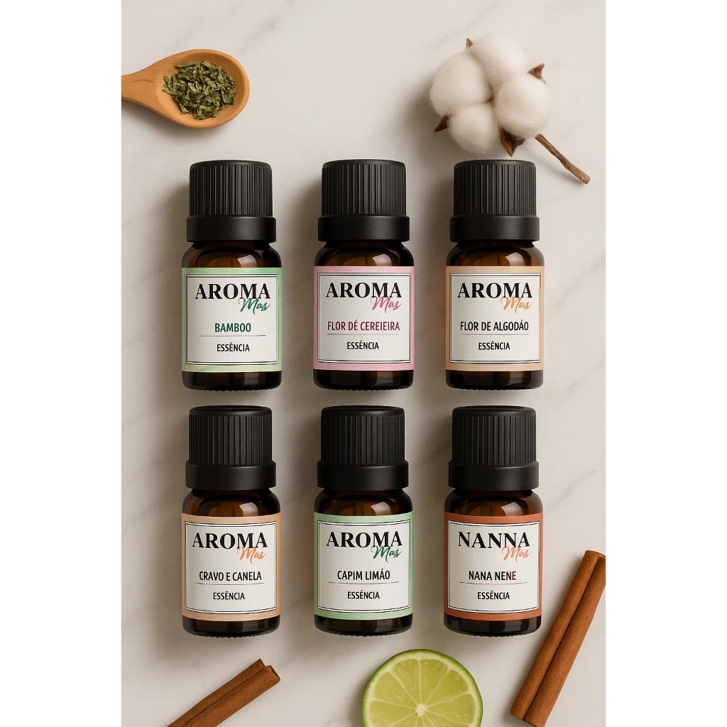 Detalhes do AromaMax Essência Pura Super Concentrada 10ml Para Umidificador Aromatizador Ambientes Diversos