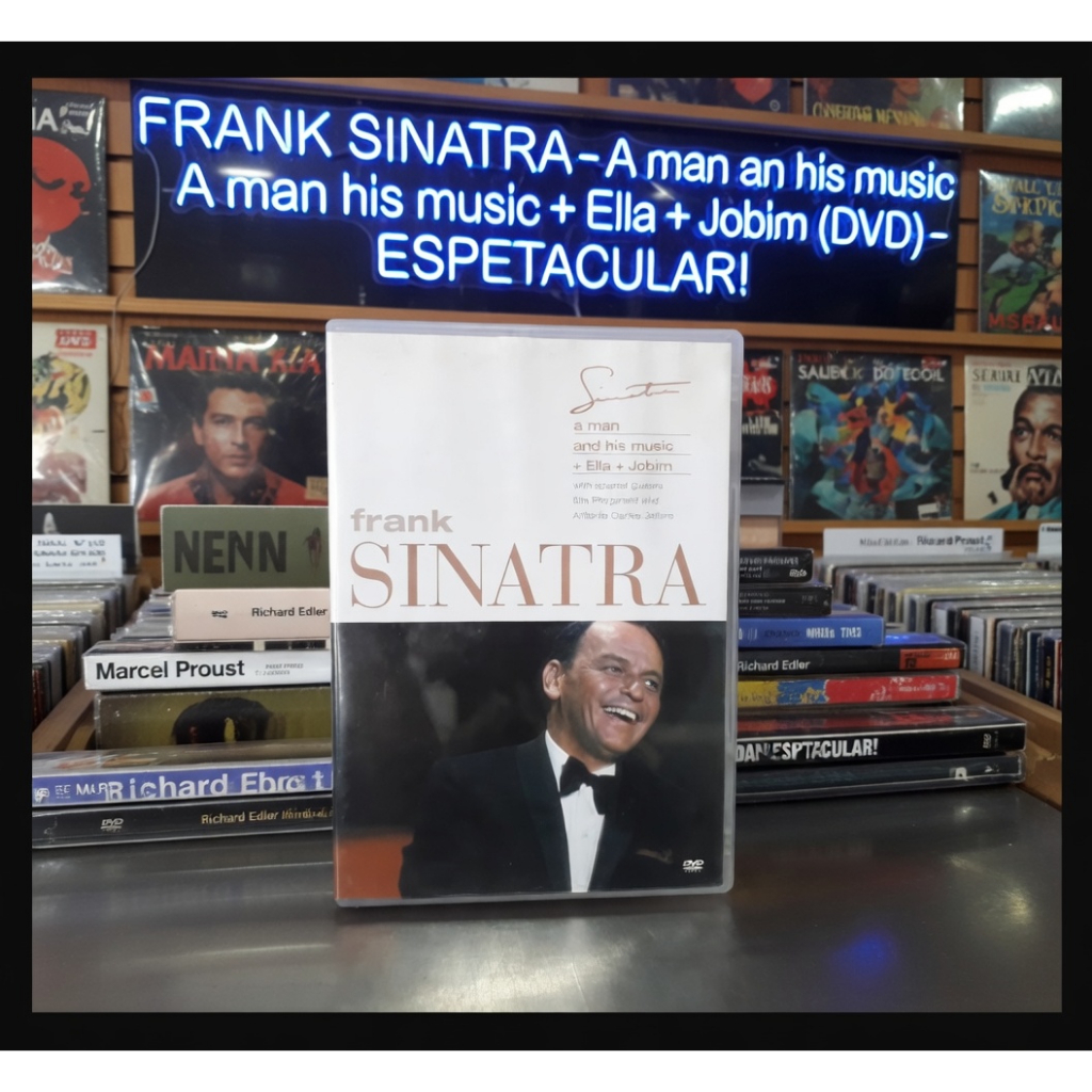 FRANK SINATRA - A man an his music + Ella + Jobim (DVD) - ESPETACULAR!