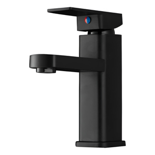 Torneira Banheiro Acabamento Luxo Quadrada ¼ De Volta Cromado Preto em Oferta na Shopee