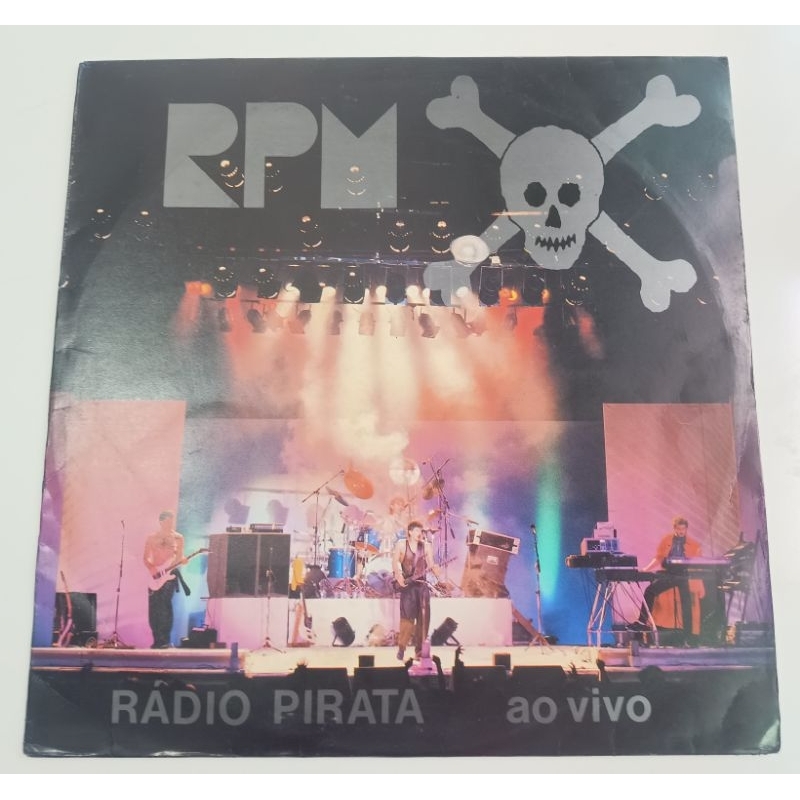 LP RPM - Rádio Pirata Ao Vivo, Em Ótimo Estado