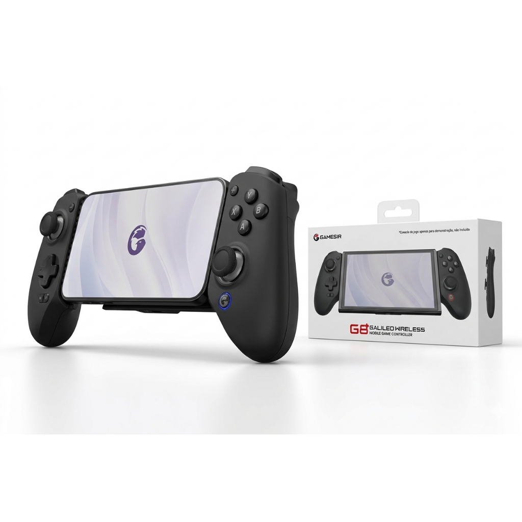 Controle GameSir G8 Plus Bluetooth Para Android iOS Switch PC Com Hall Effect