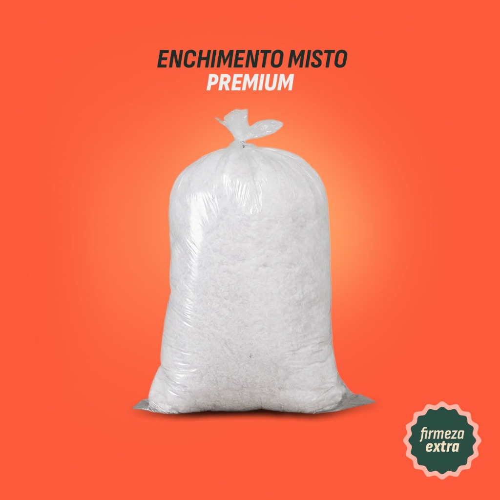 Fibra Siliconada + Poliéster,  50% Fibra + 50% Poliéster Branco, Almofadas, Artesanatos, Cama Pet