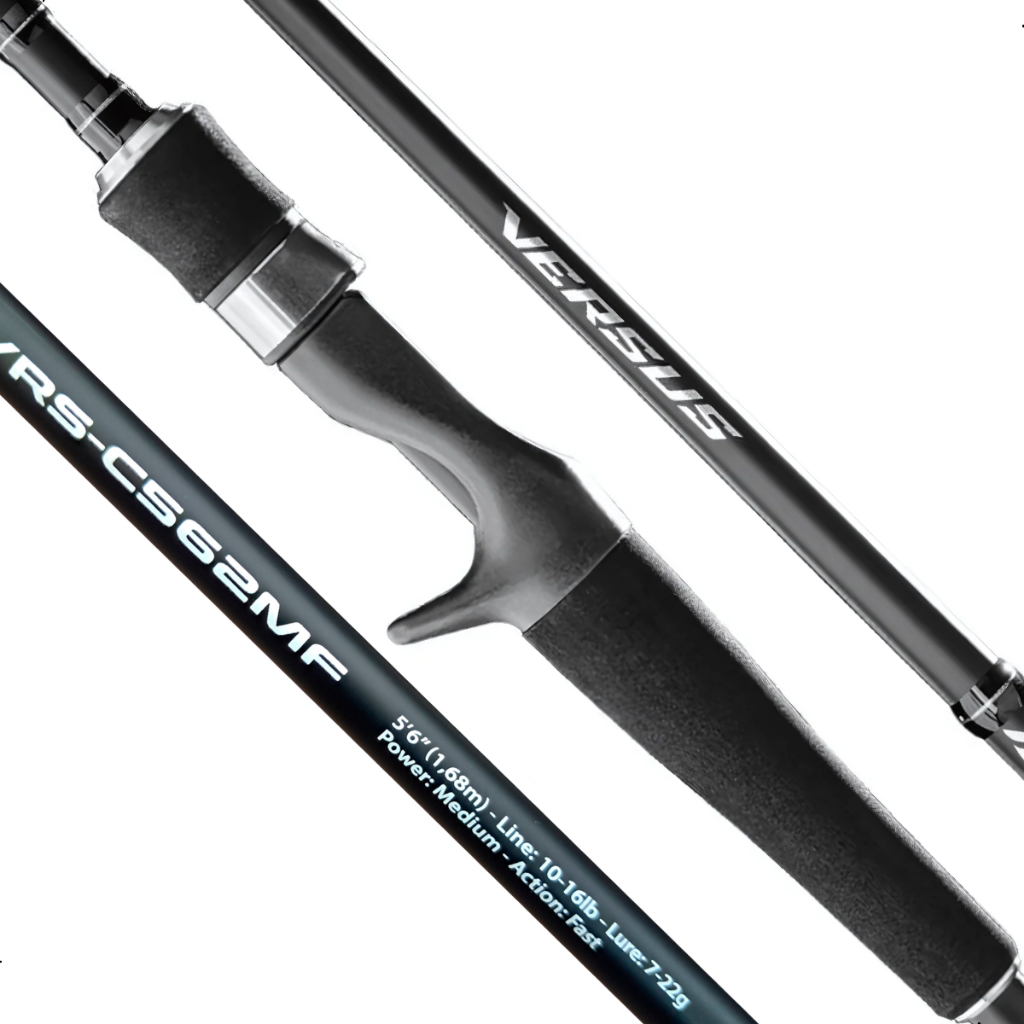Vara Para Carretilha Marine Versus C562MF 1,68m 10-16lb Potência Média 2 Partes · foto 2