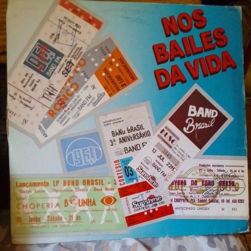 lp.vinil - band brasil nos bailes da vida samba rock com chiados