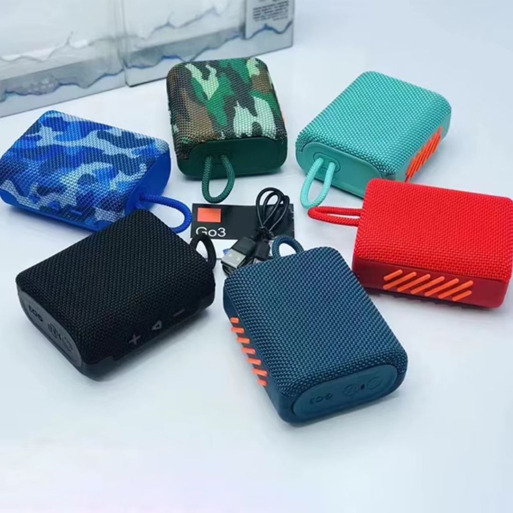 Caixa de Som Go3 com Bluetooth radio fm usb cartão de memoria