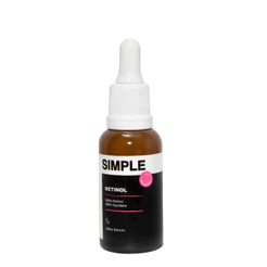Ultra Sérum Retinol Reduz Linhas Finas e de Expressão Simple Organic