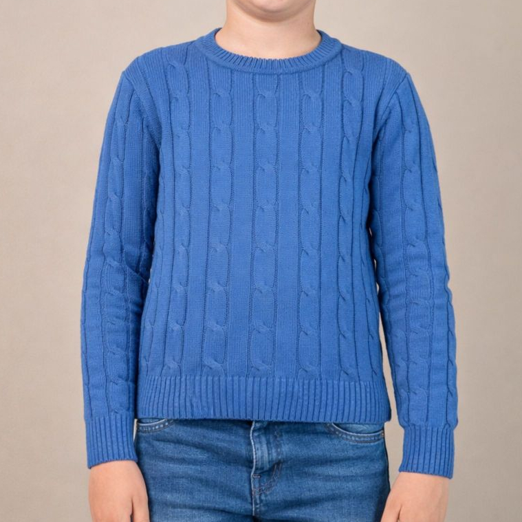 Blusa Infantil Menino Inverno Trico Premium Frio Criança 2 4 6 8 10 anos 20265