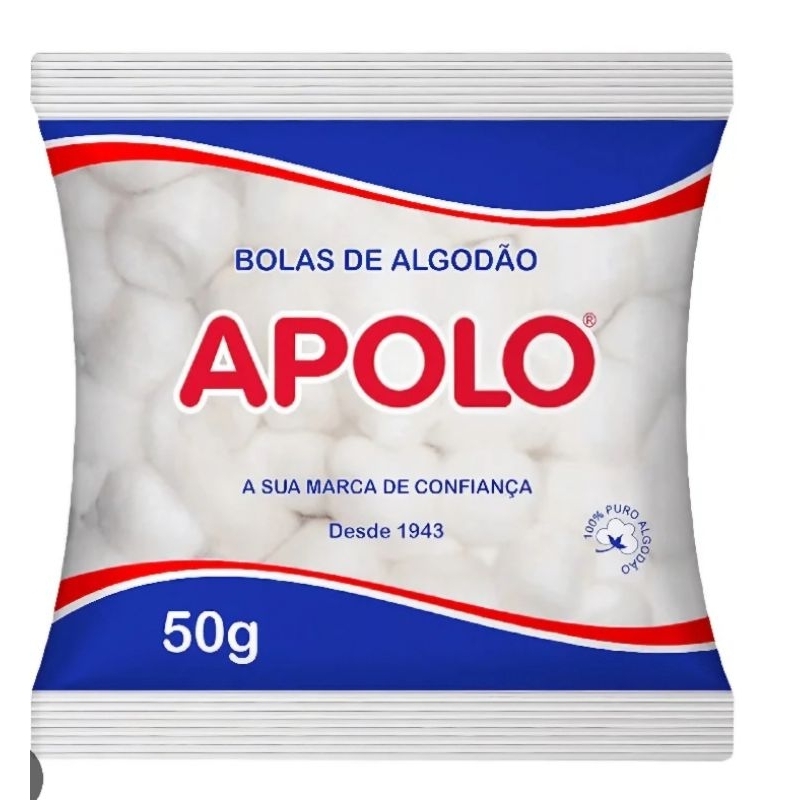 kit com  3 Algodão Apolo bola 50g