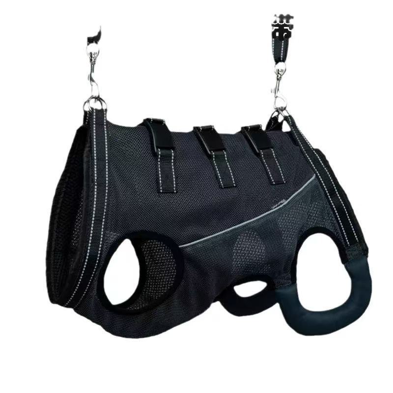Cinto de Apoio para Pets 4 Patas Suporte de Reabilitação para Mobilidade e respirável Conforto