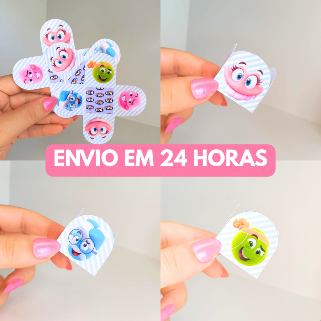 Forminha de Doces Fini Menino Personalizada no Tema / Docinhos / Lembrancinha de Festa / Aniversário / Infantil