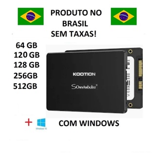 Ssd 120gb 128gb 256gb 1TB Kootion Sonnambulist Ssd 2.5 Disco Rígido Hd Computador Notebook PC Direto do Brasil Sem taxas em Oferta na Shopee