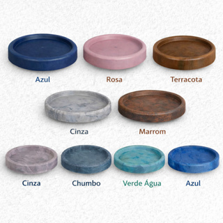 Prato para Vaso de Planta Redondo – Coletor e Aparador de Água (Vários Tamanhos em Oferta na Shopee