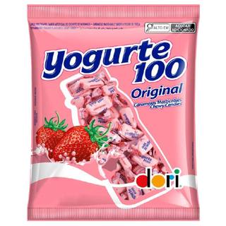 Bala Mastigável Yogurte 100 Original 500g - Dori