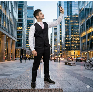 Colete + Calça + Gravata Qualidade Premium Em Oxford em Oferta na Shopee