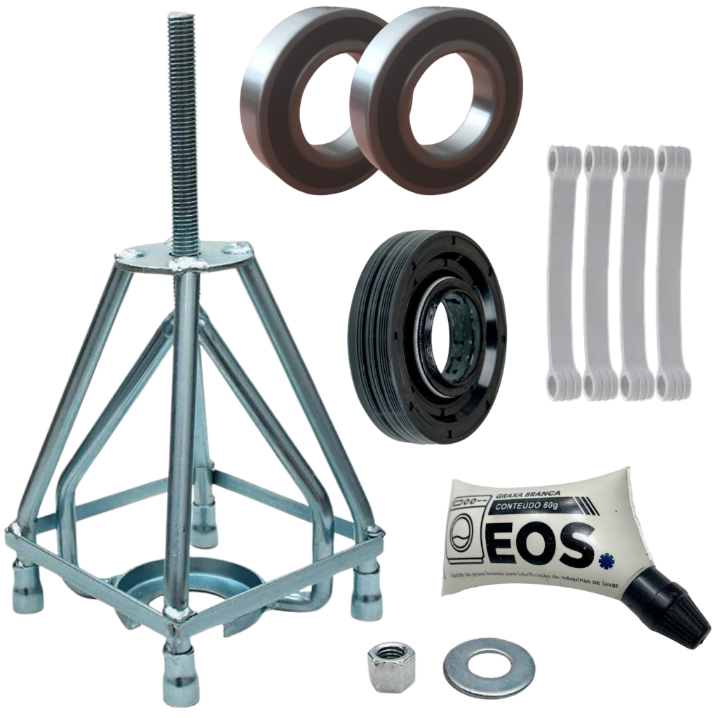 Kit Saca Cambio Mecanismo Compativel Brastemp Consul 05 a 15kg- Bwk11 Bwl11 Bwl09 Bwk12 Cwg11 Cwh11