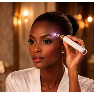 Caneta Depiladora Elétrica Sobrancelha USB Recarregável em Oferta na Shopee