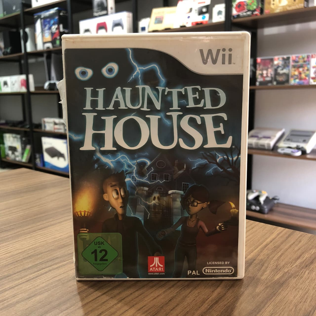 Jogo Haunted House Nintendo Wii Versão Europeia Usado