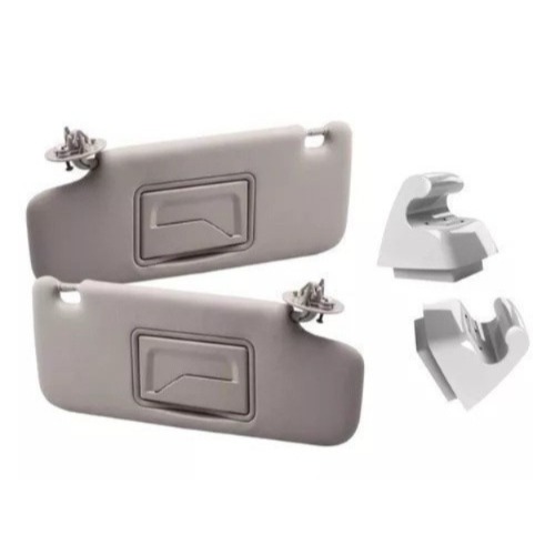 Par Quebra Sol c/ Espelho + Suporte Onix Novo Prisma Cobalt Spin 2013 a 2019 Renovação do Veículo em Oferta na Shopee