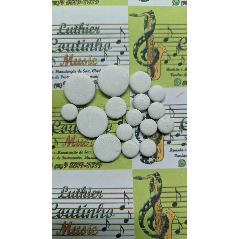 Jogo de Sapatilha em Couro para Clarinete Weril vivace b671