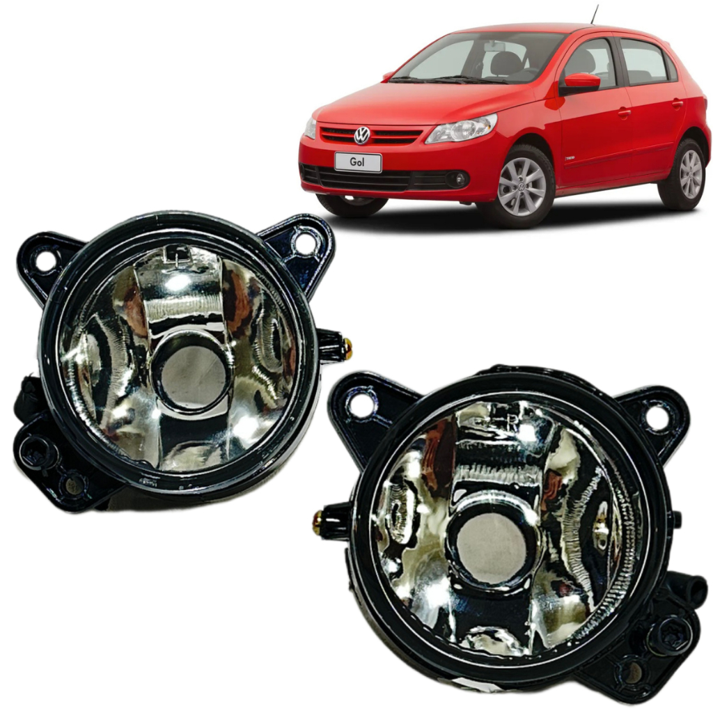 Farol de Milha Auxiliar Gol Saveiro Voyage G5 2008 2009 2010 2011 2012 2013 em Oferta na Shopee