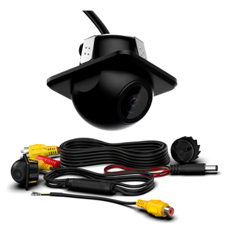 Camera de Ré Original 180 Graus Fiat Mobi 2021 2022 2023 2024 2025 Design Original Faaftech FT-CAM-UC2
