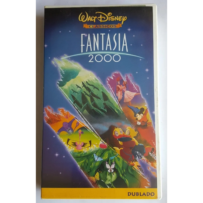 Fita Vhs Fantasia 2000, Dublado, Walt Disney