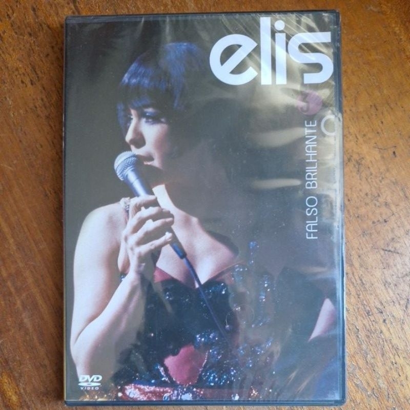 dvd Elis falso brilhante original (lacrado)