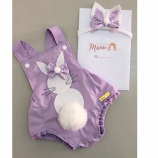 jardineira Páscoa em Oferta na Shopee