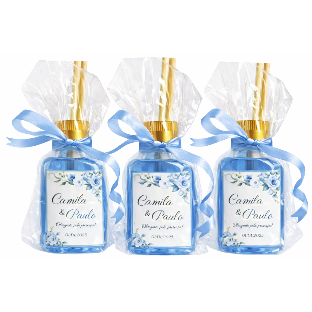 70 Lembranças de casamento personalizado Mini difusor Aromatizador de Ambiente