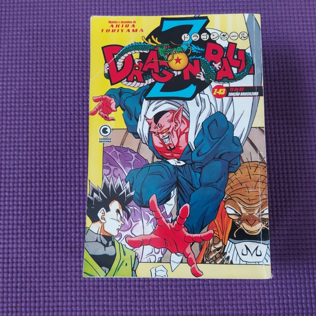 DRAGON BALL Z CONRAD N°: 43, 45 MANGÁ PT BR CONRAD