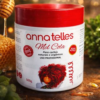 Mel Cola Anna Telles 500g com Fixação Prolongada para Cachos em Oferta na Shopee