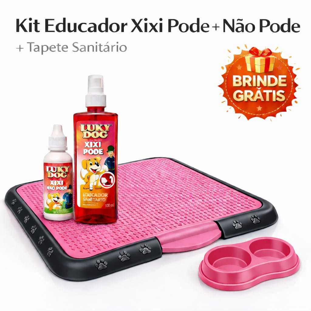 TAPETE SANITÁRIO + EDUCADOR ADESTRADOR XIXI PODE XIXI NÃO PODE PROMOÇÃO ENVIO IMEDIATO