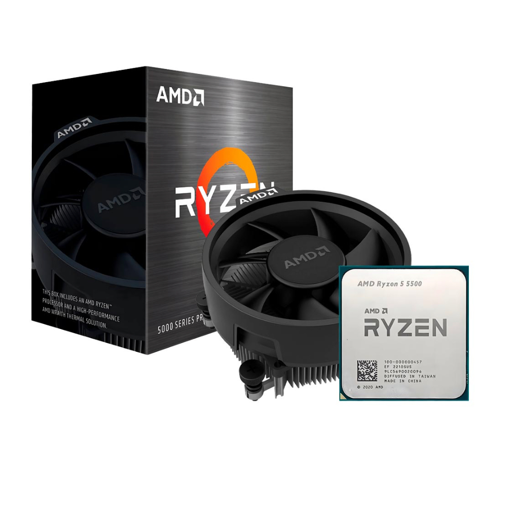 Processador AMD Ryzen 5 5500 Socket AM4 / 3.6GHz / 19MB