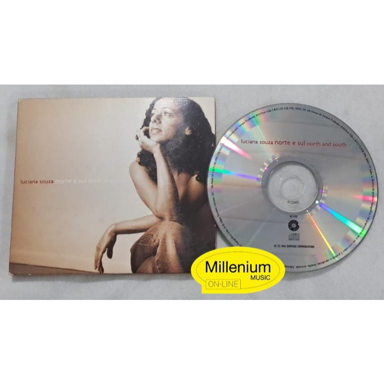 CD Luciana Souza Norte E Sul North And South 2003  Original Gravadora Colecionador Ótimo Estado